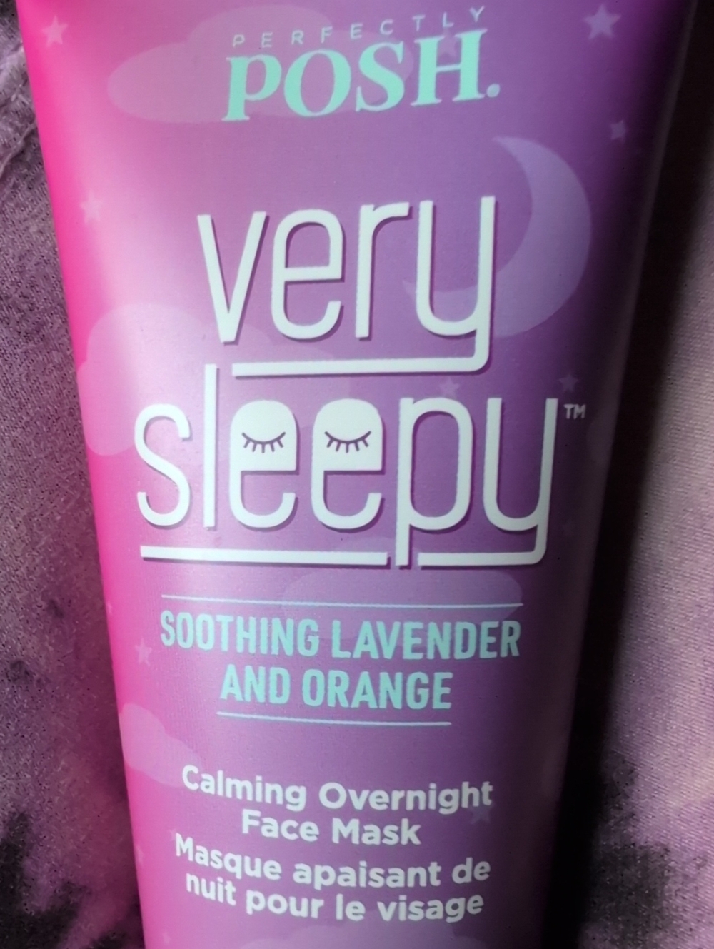 Perfectly Posh Very Sleepy Soothing Lavender And Orange Overnight Face Mask